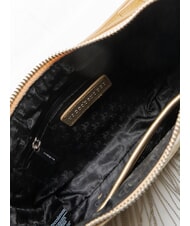 ROCCOBAROCCO FRINGES Borsa con manico e tracolla gold - Borse Donna - 5