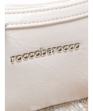 ROCCOBAROCCO FRINGES Borsa a tracolla con frange white - Borse Donna - 4