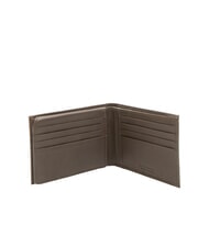 ROCCOBAROCCO VERTIGO Portafoglio in pelle con flap moro - Portafogli Uomo - 4