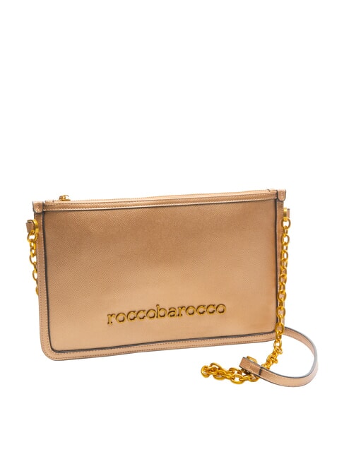 SOPHIE Borsa piatta effetto metallizzato bronze - Borse Donna