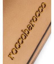 ROCCOBAROCCO SOPHIE Borsa piatta effetto metallizzato bronze - Borse Donna - 3