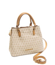 ROCCOBAROCCO MONOGRAM Borsa a mano con tracolla white - Borse Donna - 2
