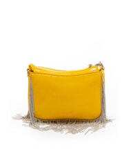 ROCCOBAROCCO FRINGES Borsa a tracolla con frange yellow - Borse Donna - 2