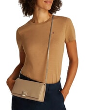 TOMMY HILFIGER TH HERITAGE Pochette a tracolla safari canvas - Borse Donna - 4