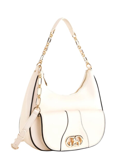DIANA Borsa hobo con tasca e tracolla white - Borse Donna