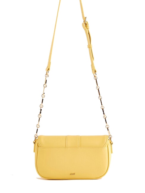 DIANA Borsa con flap e tracolla catena yellow - Borse Donna