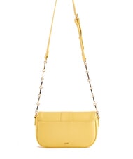 GAUDÌ DIANA Borsa con flap e tracolla catena yellow - Borse Donna - 3