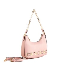 GAUDÌ DORIS Borsa a spalla con loghi in metallo ROSE - Borse Donna - 2