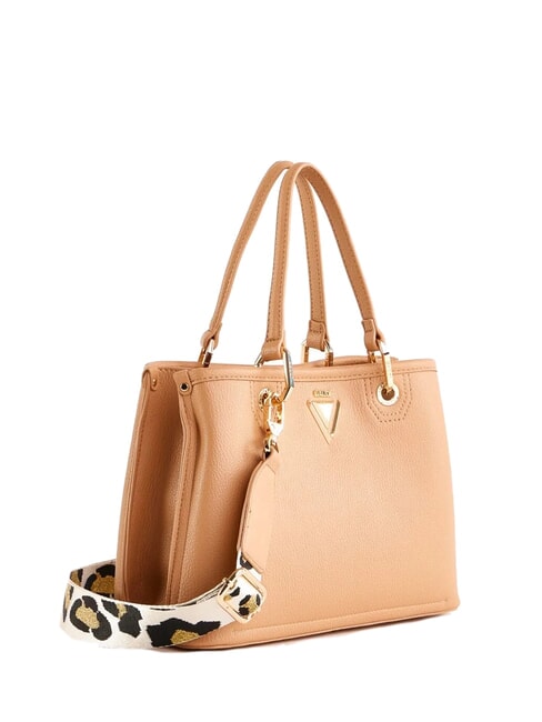 BEA SUMMER S Borsa piccola con tracolla animalier sand - Borse Donna