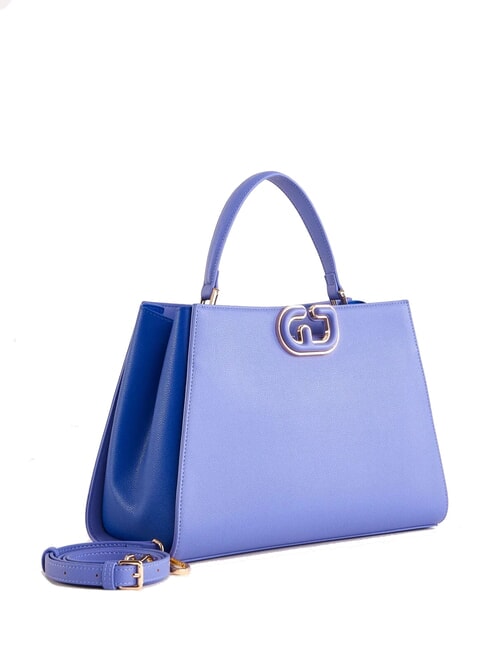 DEMY Borsa a mano color block con tracolla jeans - Borse Donna