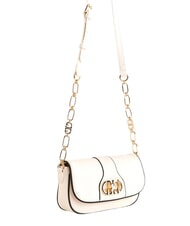 GAUDÌ DIANA Borsa con flap e tracolla catena white - Borse Donna - 2