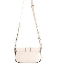 GAUDÌ DIANA Borsa con flap e tracolla catena white - Borse Donna - 3