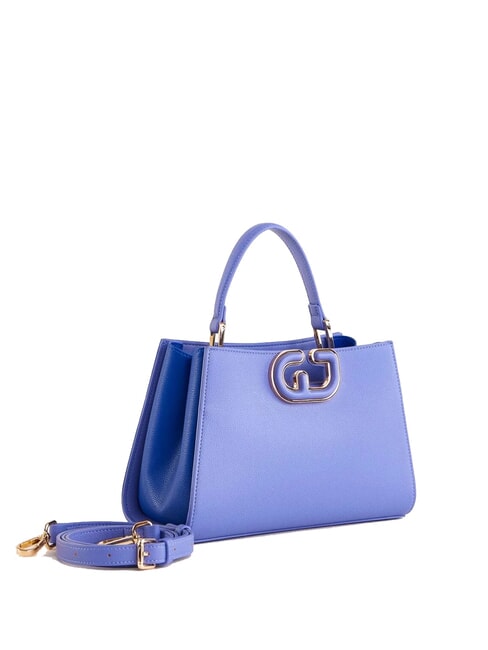 DEMY S Borsa a mano piccola color block jeans - Borse Donna