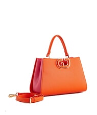GAUDÌ DEMY S Borsa a mano piccola color block arancio - Borse Donna - 2