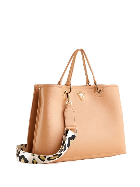 BEA SUMMER Borsa a mano con tracolla animalier sand - Borse Donna