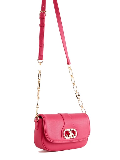DIANA Borsa con flap e tracolla catena FUXIA - Borse Donna