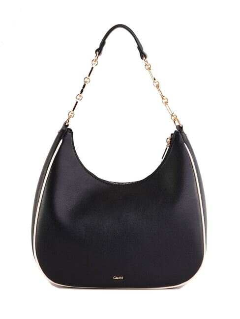 DIANA Borsa hobo con tasca e tracolla NERO - Borse Donna