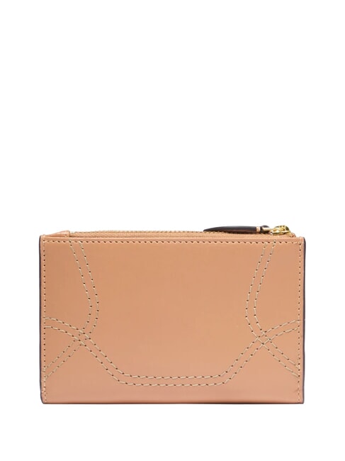 GIORGIA Portafoglio in pelle marzapane abb. oro - Portafogli Donna