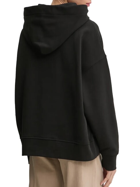 MAKAMBA Felpa con cappuccio nero limousine - Felpe Donna