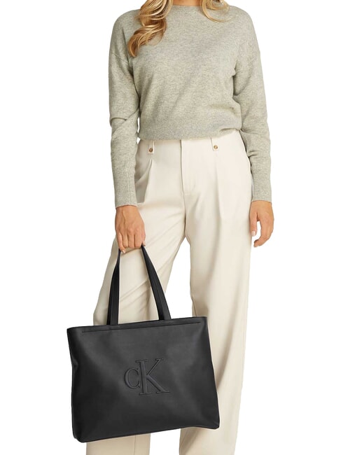 SCULPTED Slim Borsa a spalla na black - Borse Donna