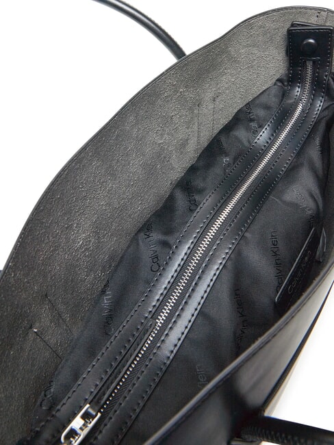 CK LINN MEDIUM Borsa shopping a spalla ck black - Borse Donna