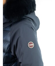 COLMAR PURENESS Piumino bi-material con cappuccio navy blue - Piumini Donna - 2