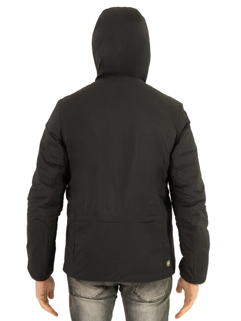 TEC Giacca full zip con cappuccio black - Giacche Uomo