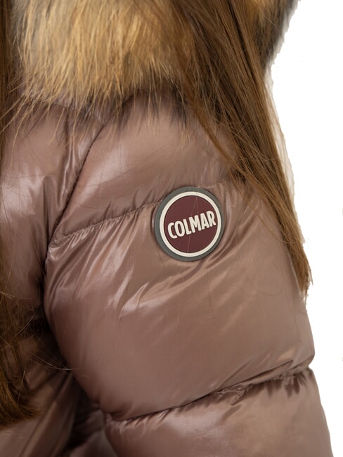 FRIENDLY Piumino cappuccio pelliccia medieval - dark stee - Giacche Bambini