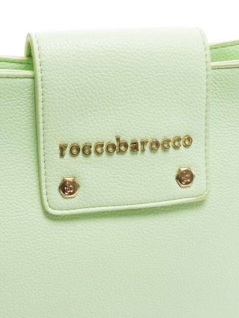 GRACE Borsa a spalla con borchiette verde - Borse Donna