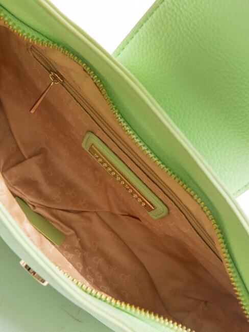 GRACE Borsa a spalla con borchiette verde - Borse Donna