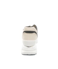 ROCCOBAROCCO METALLIC LOGO Sneakers bicolor alte white/black - Scarpe Donna - 4