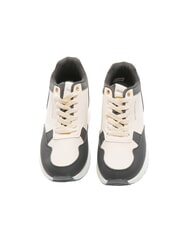 ROCCOBAROCCO METALLIC LOGO Sneakers bicolor alte white/black - Scarpe Donna - 5