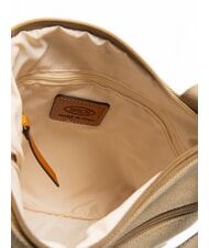 BRIC’S SORRENTO EMMA Borsa piatta a tracolla in canvas oliva - Borse Donna - 5