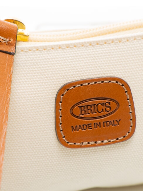 SORRENTO Necessaire a bustina in canvas PANNA - Bustine & Necessaire