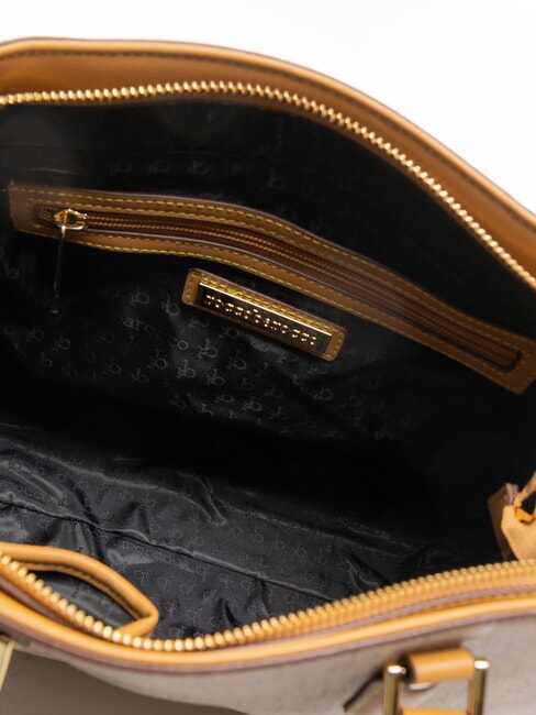 MONOGRAM Logo Borsa a mano, con tracolla natural - Borse Donna