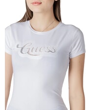 GUESS SS DOT LOGO R3  T-shirt a maniche corte purwhite - T-shirt e Top Donna - 3