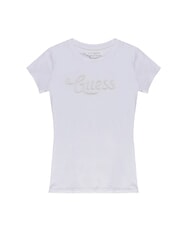 GUESS SS DOT LOGO R3  T-shirt a maniche corte purwhite - T-shirt e Top Donna - 4