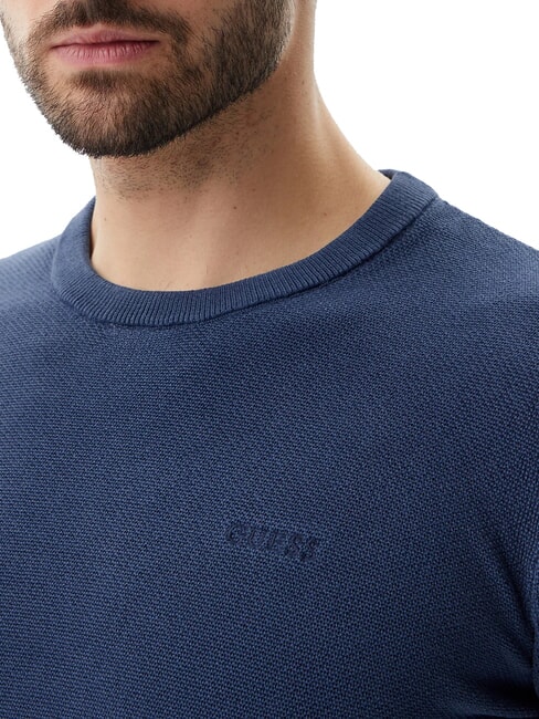 GARFIELD Maglione in cotone cave blue - Maglie Uomo