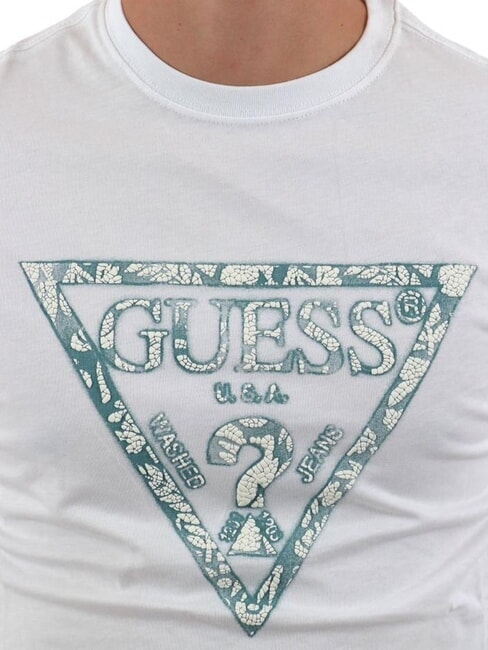 SS CN TRIANGLE T-Shirt in cotone purwhite - T-shirt Uomo