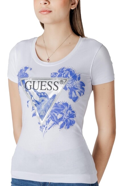 SS CN FLOWER T-shirt a maniche corte purwhite - T-shirt e Top Donna