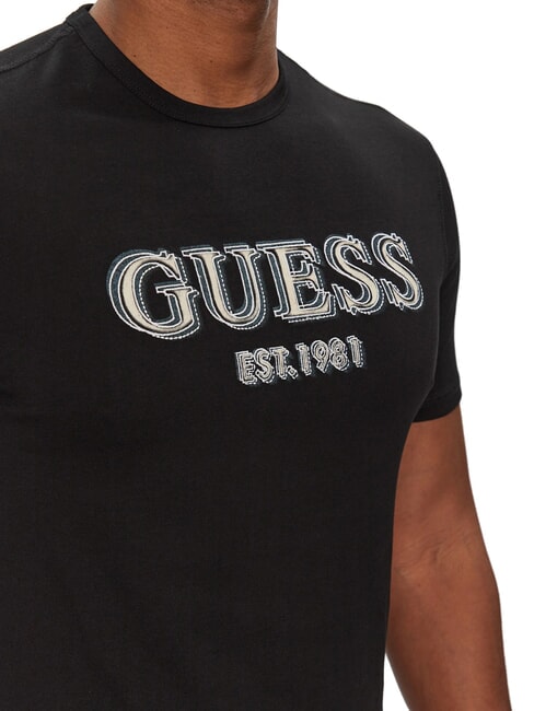 SS CN LOGO T-Shirt in cotone jetbla - T-shirt Uomo