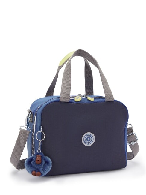MIYO Borsa termica porta pranzo fantasy blue block - Borse e accessori kids