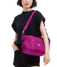 KIPLING ART MINI Mini bag a mano fuchsia night - Borse Donna - 7