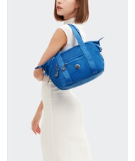 KIPLING ART MINI Mini bag a mano satin blue - Borse Donna - 7
