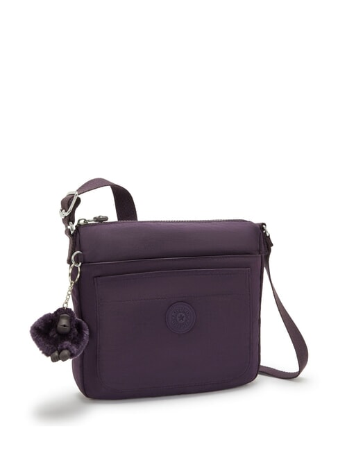 SEBASTIAN Borsa a tracolla con tasca ultimate plum - Borse Donna