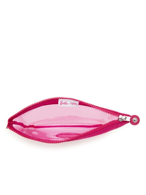 DUO POUCH L X BARBIE Due pochette con zip power pink transpant - Borse e accessori kids