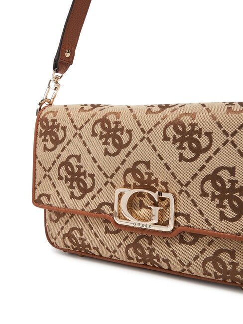 CIRCE  Borsa a spalla, con tracolla LATTE LOGO - Borse Donna