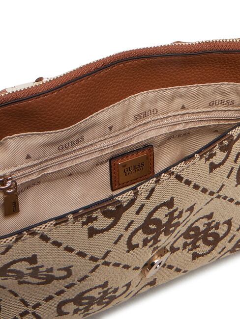 CIRCE  Borsa a spalla, con tracolla LATTE LOGO - Borse Donna