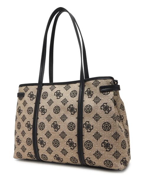 BEYZA  Borsa a spalla black logo - Borse Donna