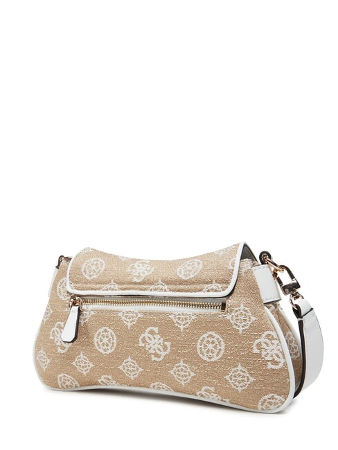 BEYZA  Borsa a tracolla white logo - Borse Donna